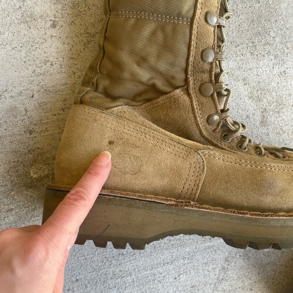 Danner Marine Hot Lace Up Military Boots Mens 6 Combat Tactical Vibram 26027 - Picture 4 of 6